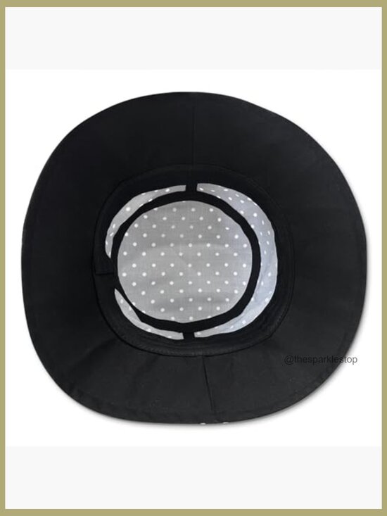 Polka Dot Bucket Hat for Women Men Summer Outdoor Beach Fishing Cap main image 6